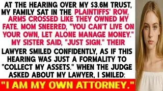 At the $3.6M Court Hearing, They Claimed I Was &ldquo;Unfit to Live Alone&rdquo; #familydrama #revengestory #usa