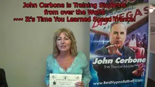 Learn John Cerbone's Speed Trance Training Workshop Endorsements & Reviews &ndash; Clip 1