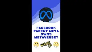 Does Facebook parent Meta owns the Metaverse? #shorts #metaverse #crypto