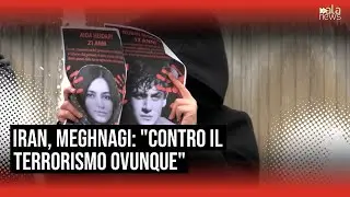 Milano, Meghnagi al presidio per l'Iran: 