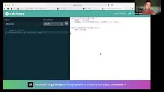 quicktype Demo at Wine & Glide — May 2021