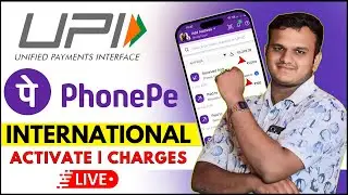 Phonepe UPI International Activate Charges | Phonepe International Transfer
