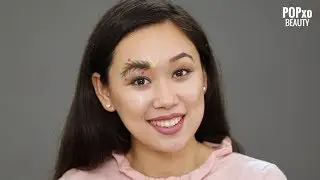 Shraddha Tries The Christmas Tree Brows - POPxo Beauty