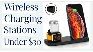 Best Wireless Charging Stations 3 in 1 under $30 | Airpods | Smartwatch | iphone