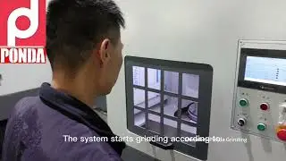 semi auto wafer grinder