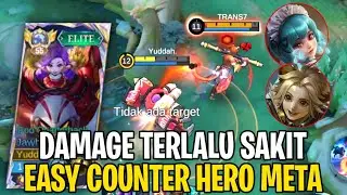 GK Takut Hero Op🔥Build Jawhead Explane Lawan Sun - Top Global Jawhead - Mobile Legends