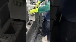 ASMR BRICKLAYING SATISFYING 391 #realestate