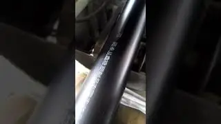 CYCJET CIJ inkjet printer with pigment white ink for HDPE pipes