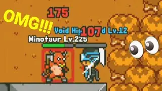 Rucoy Online - Void (Lvl 12) VS Minotaur (Lvl 225)