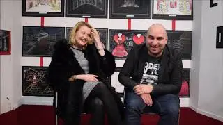 Enzo Montesano intervista Elena Soffiato al Liceo Germana Erba
