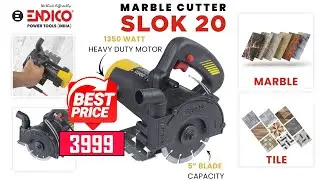 Endico Marble Cutter Slok 20 for Professionals Precise Cutting  | All in One Cutter 9655993353