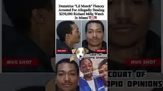 Lil Meech Released from jail after being arrested in miami #bmf #lilmeech #arrest #bigmeech #free