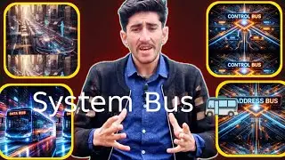 How Data Moves Inside a Computer? | System Bus Explained.
