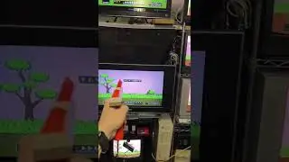 duck hunt and zapper demo on different tv types