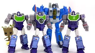 Scale Comparisons: Deformation Space DS-01R (Masterpiece Thundercracker)