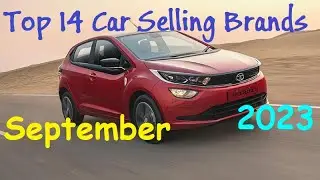 Top selling car brands September 2023