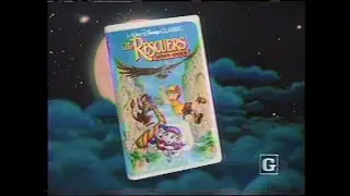 The Rescuers Down Under on VHS ad (1991)