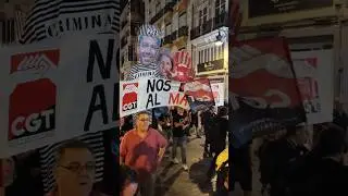 Demonstrations in Valencia today - October 245, 2025