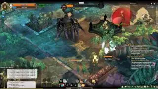 Tree of Savior (Cyromancer Vs Deathweaver) PVE Boss