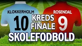 Skolefodbold 2016 Kreds finale Nord - Rosendal vs Klokkerholm - Piger