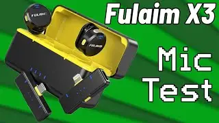 Fulaim X3 Wireless Microphone | Fulaim X3 Sound Test | Fulaim X3 Review