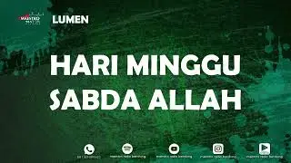 HARI MINGGU SABDA ALLAH - LUMEN - 25 Jan 2026