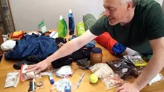 Organizing Supplies for a Multi-Day Hike