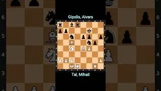 Tal Mihail vs. Gipslis Aivars Circa on 1955