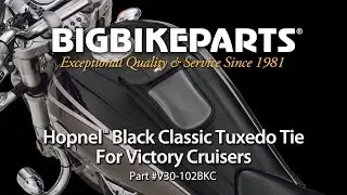 Hopnel Black Classic Tuxedo Tie for Victory Cruisers