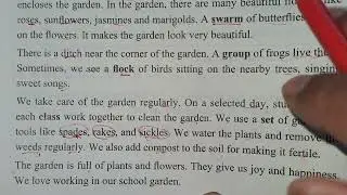 Our school garden class 5 unit 2 