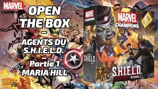 [Open the box] Agents du S.H.I.E.L.D. - Maria Hill [Marvel Champions JCE TV]
