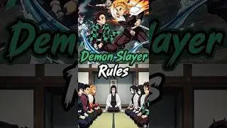 😱Secret Rules of Demon slayer #animehindi #animeshorts #demonslayer