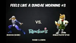 Dr.Doom (Sheik) vs ZEN|Lil'Pastry (Fox) Round 3 Losers FLSM3