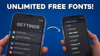 🤯Легко установите ЛЮБОЙ ШРИФТ БЕСПЛАТНО на Android! (БЕЗ РУТ-ПРАВ)