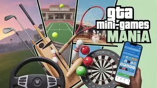 PLAYING ALL OF THE MINI GAMES IN GTA V