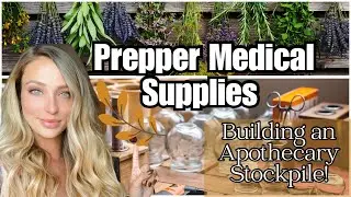 Stockpile These Prepper Medical Supplies | Herbal Medicine For Your Prepper Pantry!