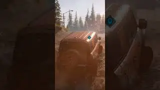 Landrover Stuck in mud #gameplay #gaming #offroad #landrover #likeforlikes  #offroad4x4 #snowrunner