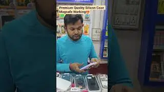 Silicon Case Magsafe Working #dhanlaxmimobilebapunagar #cover #trending #viral #shortvideos #silicon