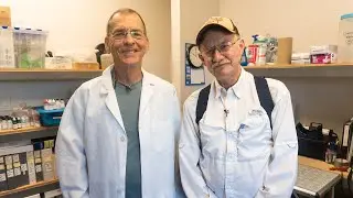 Volunteer Monitoring Duo Testing the Waters of Galveston Bay