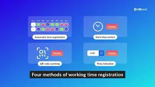 Working time registration - HRnest HRM system