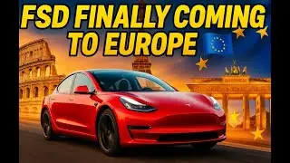Tesla FSD Takes On Crazy European Roads