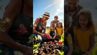 kids working in the farm #animated new short