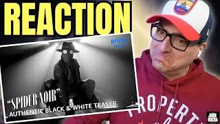 SPIDER-MAN NOIR | Teaser Trailer REACTION! | Prime Video | Nicolas Cage