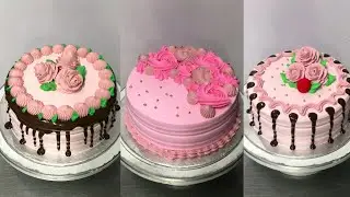 Anniversary Cake Decorate Design Video / How  To Make Anniversary Cake Design / Anniversary Cakes