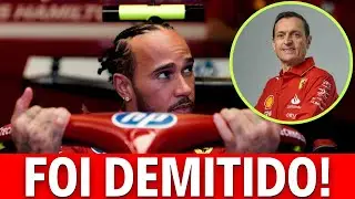 🚨CONFUSÃO NA FERRARI: ENGENHEIRO DE HAMILTON RODA APÓS SÉRIE DE DESENTENDIMENTOS