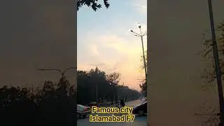 Famous city Islamabad F7 Markaz #nature #highlights #fallowers #viralvideos #foryou #part2 #travel