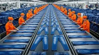Comment c&rsquo;est fait : Les Jeans &ndash; L&rsquo;incroyable fabrication du pantalon le plus port&eacute; au monde !