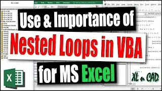 Use and Importance of Nested Loops in VBA for Excel