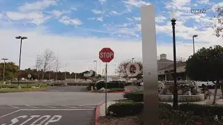 San Diego: Monolith appears overnight in shopping center, Miramar Ranch North