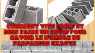 Tutoriel comment vite faire un devis &agrave; l'aide d'un plan fait sur archicad: partie 1